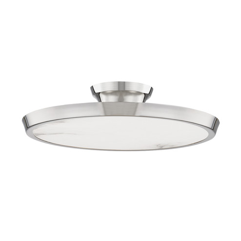 Draper LED Flush Mount in Polished Nickel (70|3600-PN)