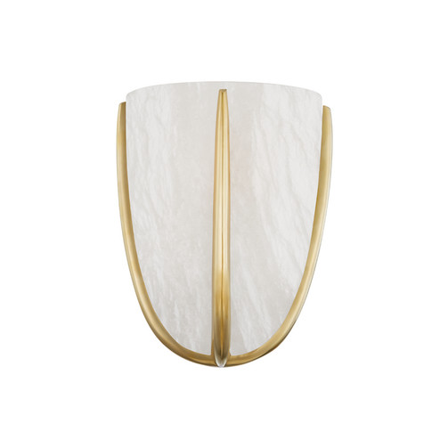 Wheatley One Light Wall Sconce in Aged Brass (70|3500-AGB)