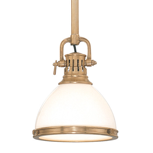 Randolph One Light Pendant in Aged Brass (70|2623-AGB)