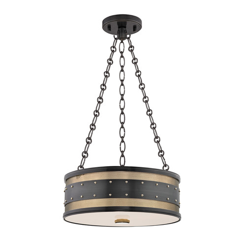 Gaines Three Light Pendant in Aged Old Bronze (70|2216-AOB)