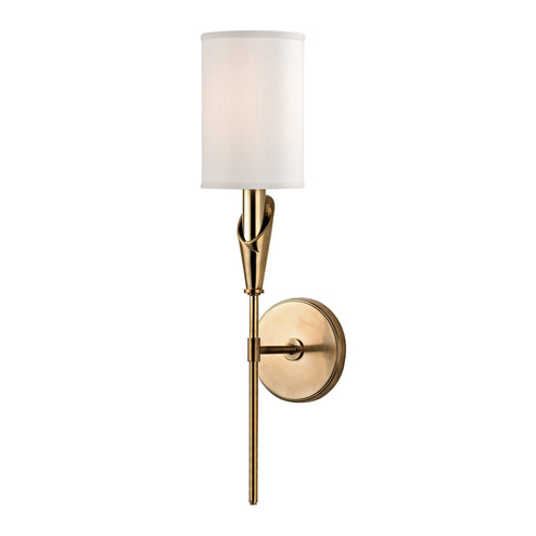 Tate One Light Wall Sconce in Aged Brass (70|1311-AGB)