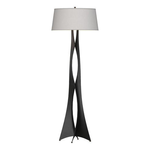 Moreau One Light Floor Lamp in Black (39|233070-SKT-10-SE2202)