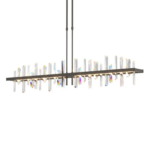 Solitude LED Pendant in Dark Smoke (39|139738-LED-LONG-07-CR)