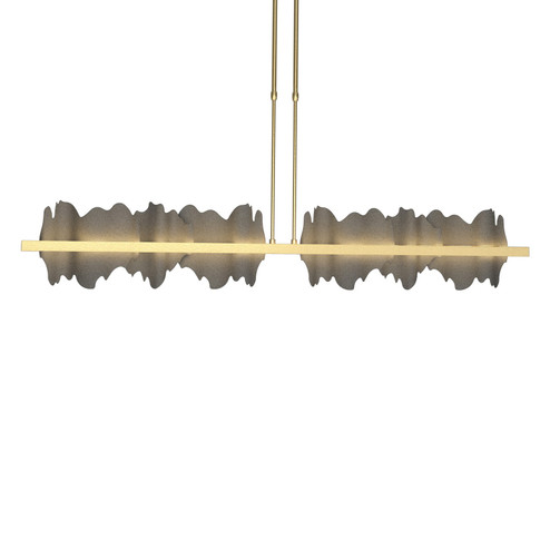 Hildene LED Pendant in Modern Brass (39|139652-LED-LONG-86-20)