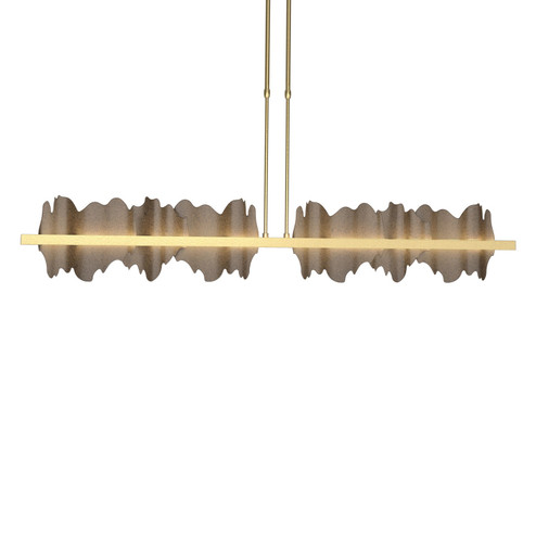 Hildene LED Pendant in Modern Brass (39|139652-LED-LONG-86-05)