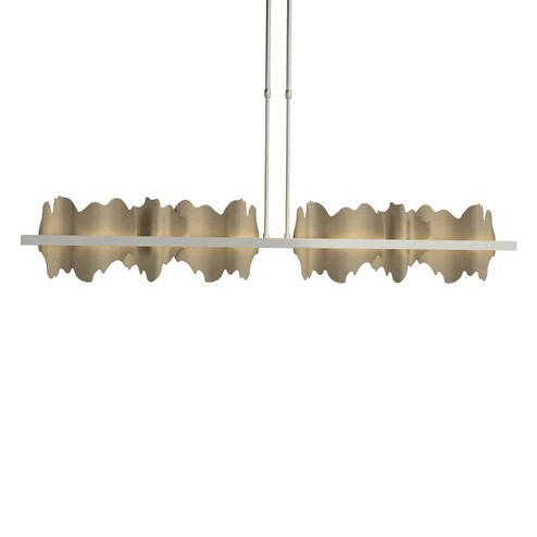 Hildene LED Pendant in Sterling (39|139652-LED-LONG-85-84)