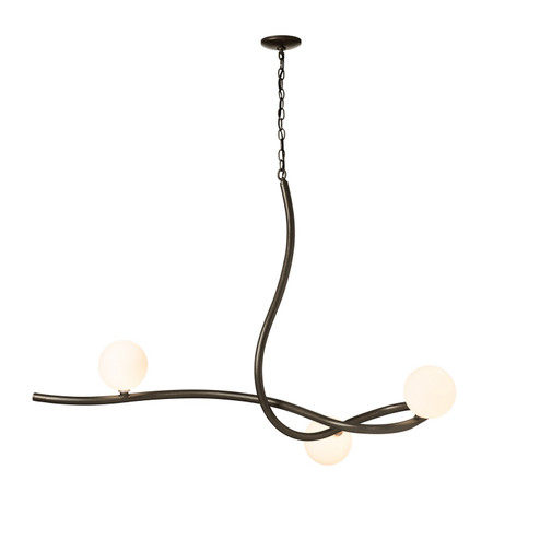 Slide Three Light Pendant in Oil Rubbed Bronze (39|139201-SKT-14-GG0677)