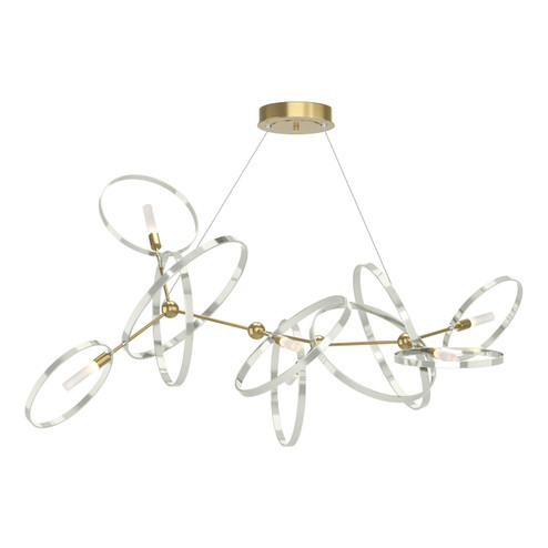 Celesse Six Light Pendant in Modern Brass (39|138920-SKT-STND-86-85)