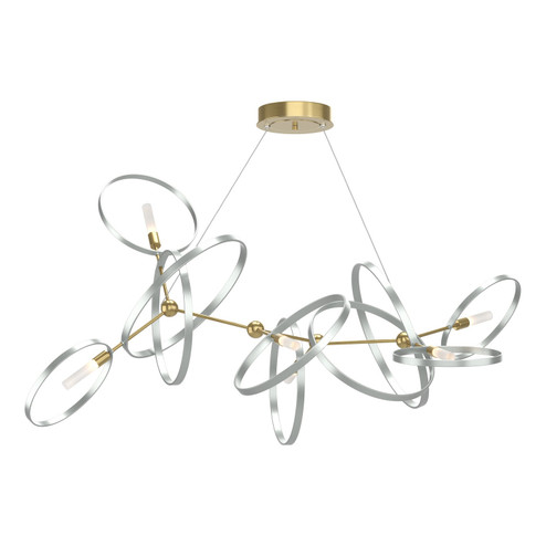 Celesse Six Light Pendant in Modern Brass (39|138920-SKT-STND-86-82)