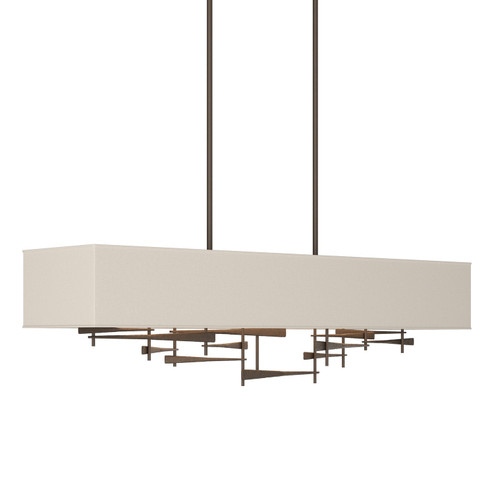 Cavaletti Four Light Pendant in Bronze (39|137670-SKT-LONG-05-SE4298)