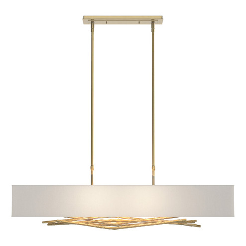 Brindille Four Light Pendant in Modern Brass (39|137660-SKT-STND-86-SF4298)