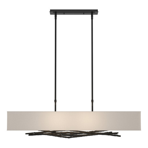 Brindille Four Light Pendant in Black (39|137660-SKT-STND-10-SE4298)