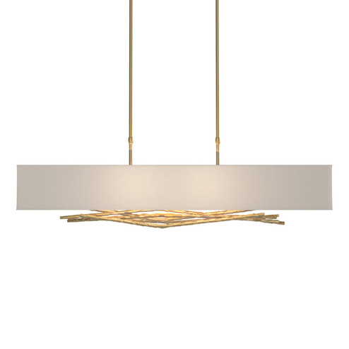 Brindille Four Light Pendant in Modern Brass (39|137660-SKT-SHRT-86-SE4298)