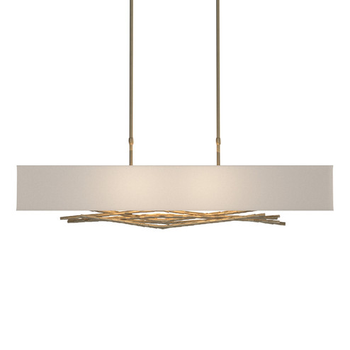 Brindille Four Light Pendant in Soft Gold (39|137660-SKT-SHRT-84-SE4298)