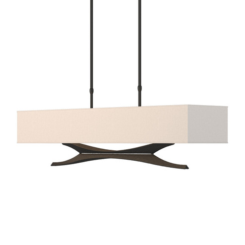 Moreau Four Light Pendant in Black (39|137655-SKT-LONG-10-SE4298)