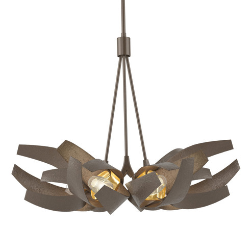 Corona Six Light Pendant in Bronze (39|136502-SKT-MULT-05-BR-YE0352)