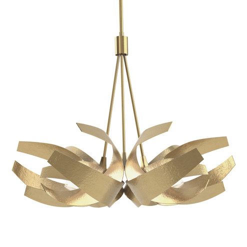 Corona Six Light Pendant in Modern Brass (39|136501-SKT-MULT-86-YE0352)