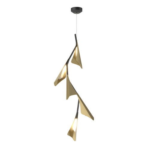 Plume LED Pendant in Black (39|135006-LED-STND-10-86)