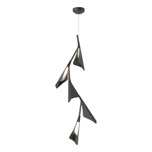 Plume LED Pendant in Black (39|135006-LED-STND-10-10)