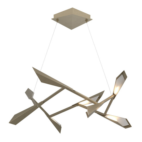 Quill LED Pendant in Soft Gold (39|135003-LED-STND-84)
