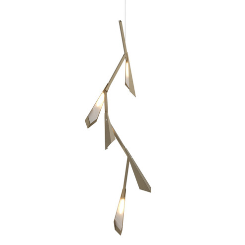Quill LED Pendant in Soft Gold (39|135001-LED-STND-84)