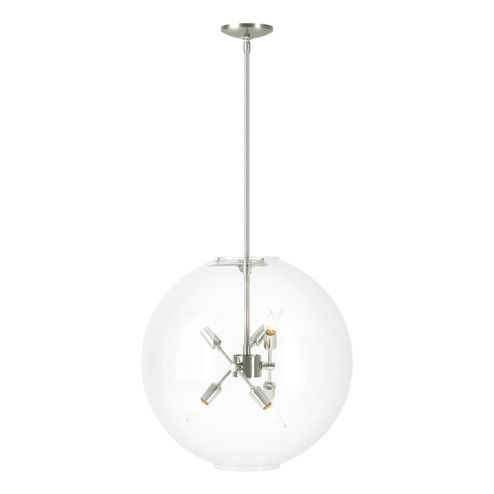 Sfera Six Light Pendant in Sterling (39|134410-SKT-MULT-85-ZM0497)