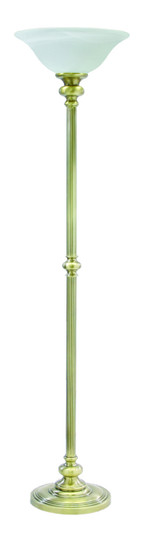 Newport One Light Floor Lamp in Antique Brass (30|N600-AB-O)