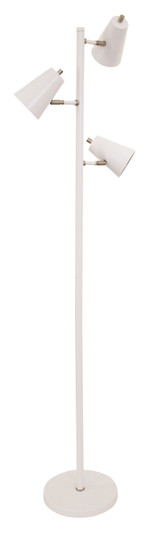 Kirby LED Floor Lamp in White (30|K130-WT)