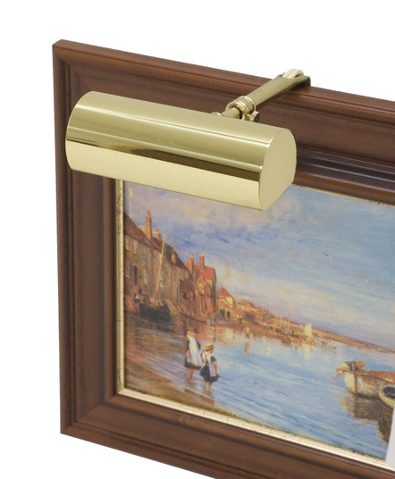 Classic Contemporary One Light Picture Light in Polished Brass (30|C5-61)