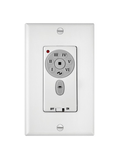 Wall Control 6 Speed Dc Wall Contol in White (13|980013FAS)