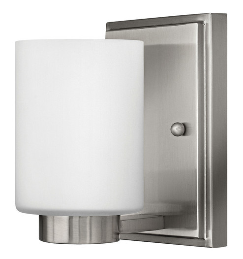 Miley One Light Bath Sconce in Brushed Nickel (13|5050BN)