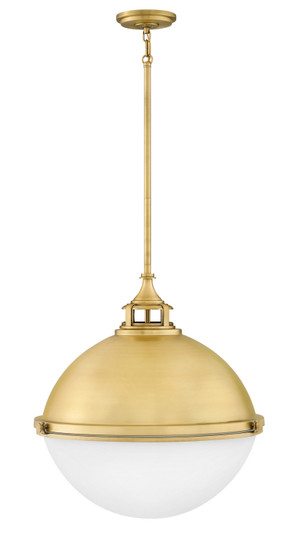 Fletcher LED Pendant in Satin Brass (13|4836SA)