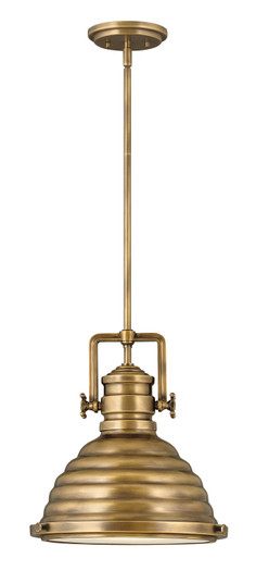 Keating LED Pendant in Heritage Brass (13|4697HB)