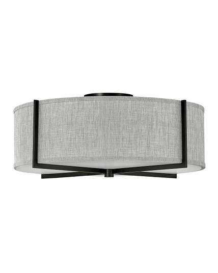 Axis Heathered Gray LED Foyer Pendant in Black (13|41709BK)