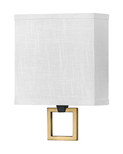 Link Off White LED Wall Sconce in Black (13|41302BK)