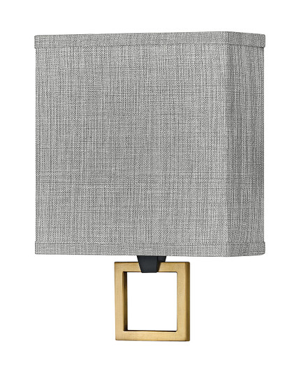 Link Heathered Gray LED Wall Sconce in Black (13|41301BK)