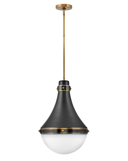 Oliver LED Pendant in Black (13|39054BK)