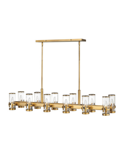 Reeve LED Chandelier in Heritage Brass (13|38108HB)