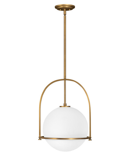 Somerset LED Pendant in Heritage Brass (13|3405HB)