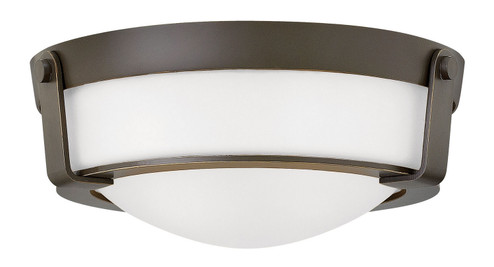 Hathaway LED Flush Mount in Olde Bronze (13|3223OB-WH)