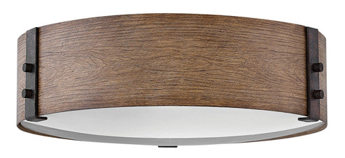 Sawyer LED Flush Mount in Sequoia (13|29203SQ)