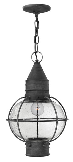 Cape Cod LED Hanging Lantern in Aged Zinc (13|2202DZ)