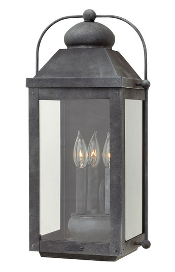 Anchorage LED Wall Mount in Aged Zinc (13|1855DZ)