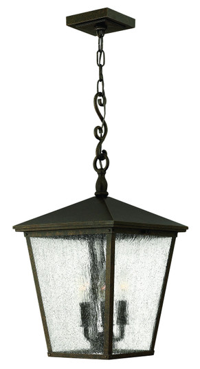 Trellis LED Hanging Lantern in Regency Bronze (13|1432RB)
