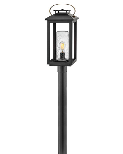 Atwater LED Post Top or Pier Mount Lantern in Black (13|1161BK-LV)