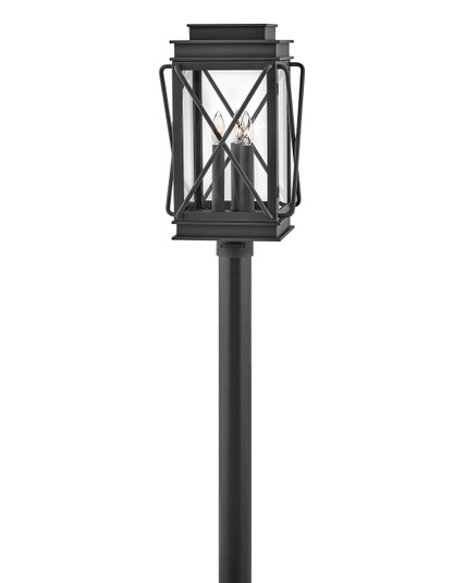 Montecito LED Post Top or Pier Mount Lantern in Museum Black (13|11191MB)