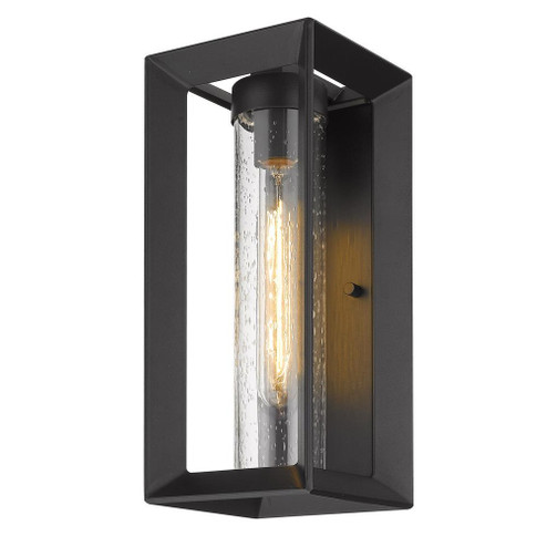 Smyth NB One Light Outdoor Wall Sconce in Natural Black (62|2073-OWM NB-SD)