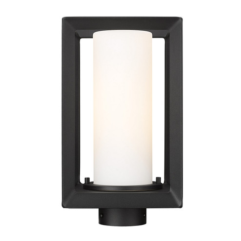 Smyth NB One Light Outdoor Post Mount in Natural Black (62|2073-OPST NB-OP)