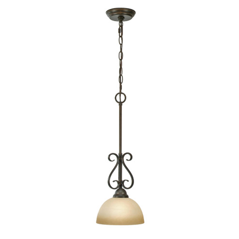 Riverton PC One Light Mini Pendant in Peppercorn (62|1567-M1L PC)