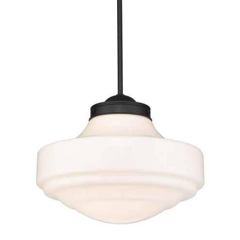 Ingalls One Light Pendant in Matte Black (62|0508-L BLK-VMG)